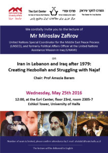 Read more about the article “Iran in Lebanon and Iraq after 1979: Creating Hezbollah and Struggling with Najaf”